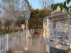 <b>上海花博会陕西园景观造雾系统安装调试效果</b>
