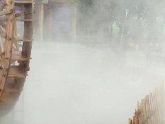 <b>广州游乐园景观造雾系统安装调试效果</b>