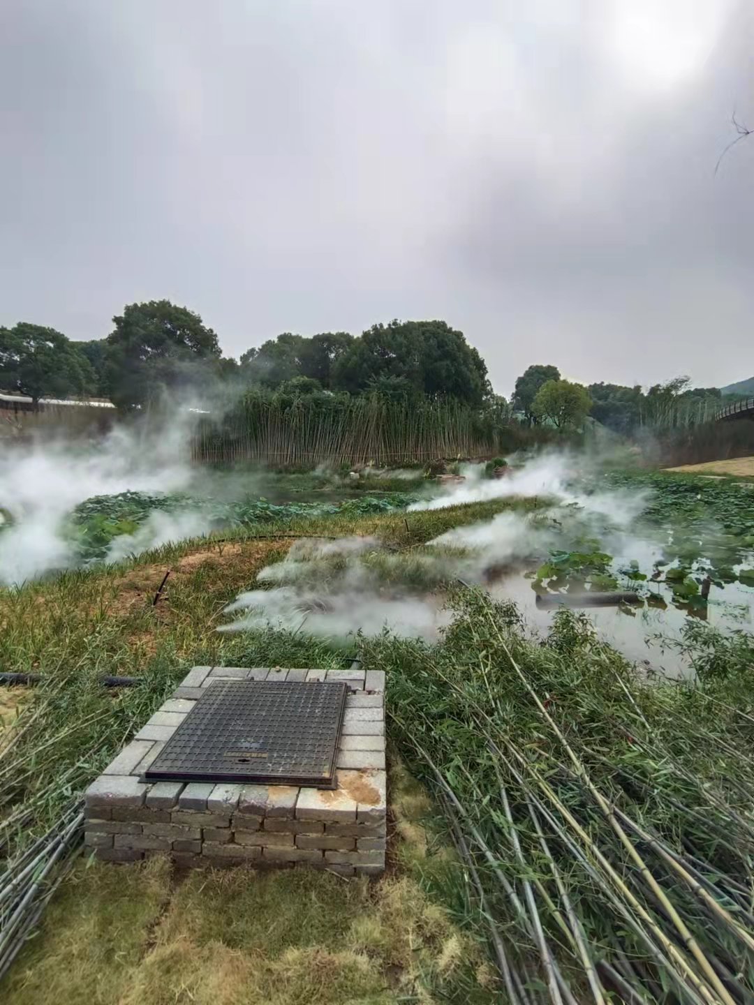 <strong>景观造雾的原理?景观喷雾的效果是</strong>