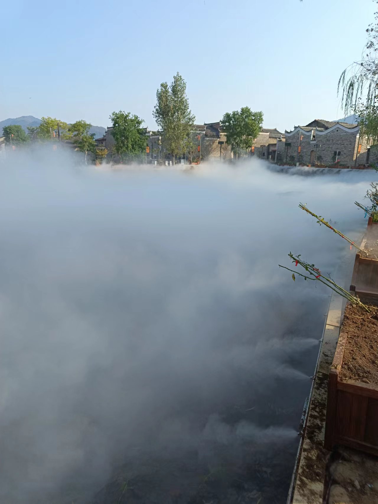 <strong>坐标江西九江流坑景区14套雾森系统安</strong>